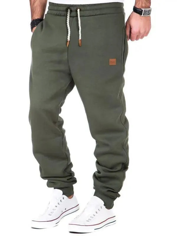 Elastic Waist Sports Men Sweatpants - Sweatpants - LeStyleParfait