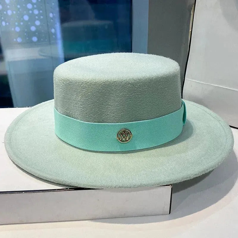 Elegant Fedora Hats for Women - Flat Top - Fedora Hat - LeStyleParfait