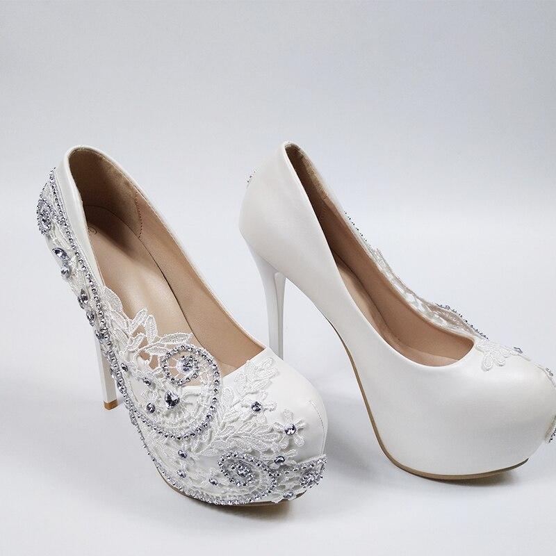Elegant Floral Wedding Shoes For Women - Shoes - LeStyleParfait Kenya