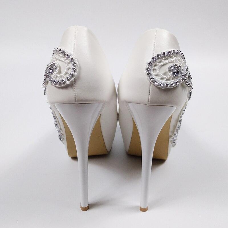 Elegant Floral Wedding Shoes For Women - Shoes - LeStyleParfait Kenya