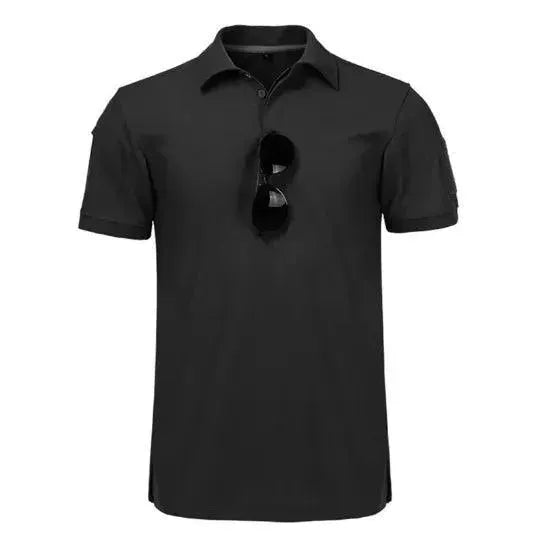 Embroidered Badge Men Polo Shirt - Polo Shirt - LeStyleParfait