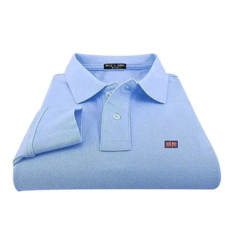 Embroidered Logo Men Polo Shirt - Polo Shirt - LeStyleParfait