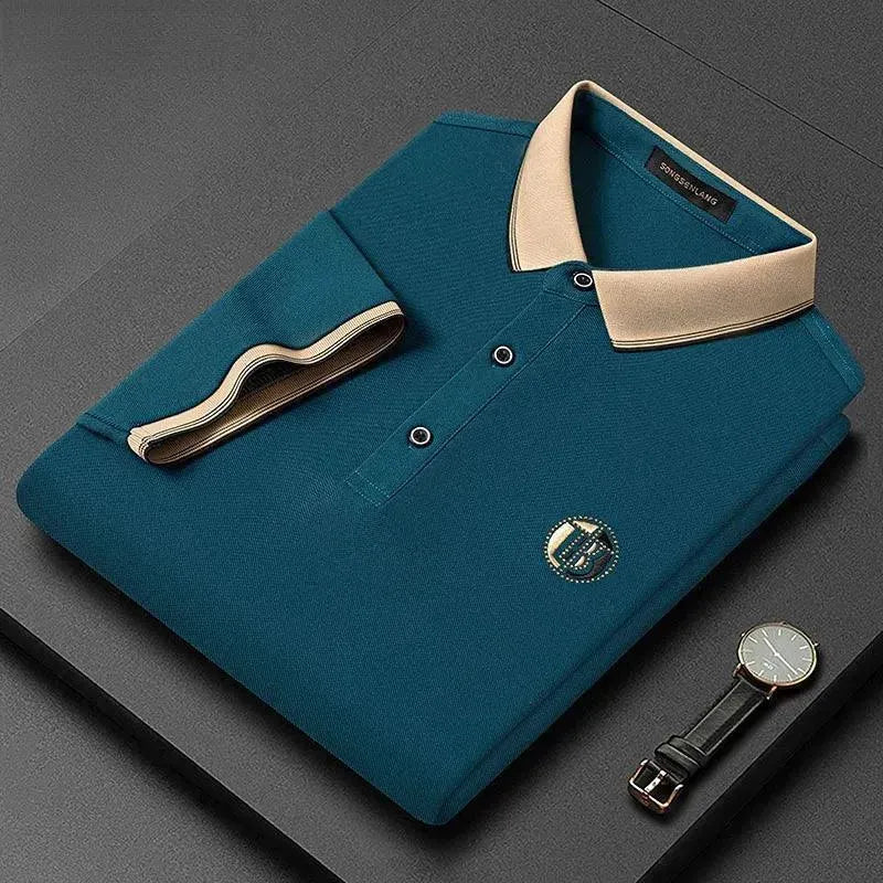 Embroidered Logo Polo Shirt-Polo Shirt-LeStyleParfait