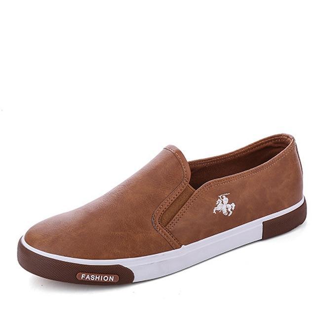 Fashion Brand Leather Loafers For Men - Shoes - LeStyleParfait Kenya