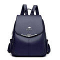 Fashion Leather Women's School Backpack - Backpack - LeStyleParfait
