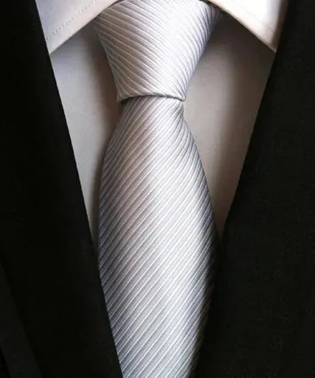 Fashion Striped Silk Neckties For Men - Necktie | LeStyleParfait-Necktie