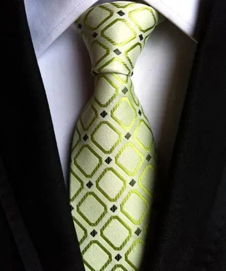 Fashion Striped Silk Neckties For Men - Necktie | LeStyleParfait-Necktie