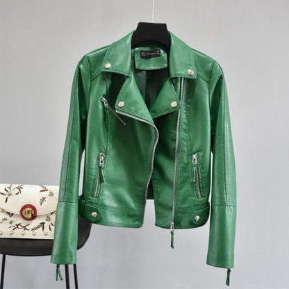Fiona Biker Leather Jackets - Jacket - LeStyleParfait Kenya
