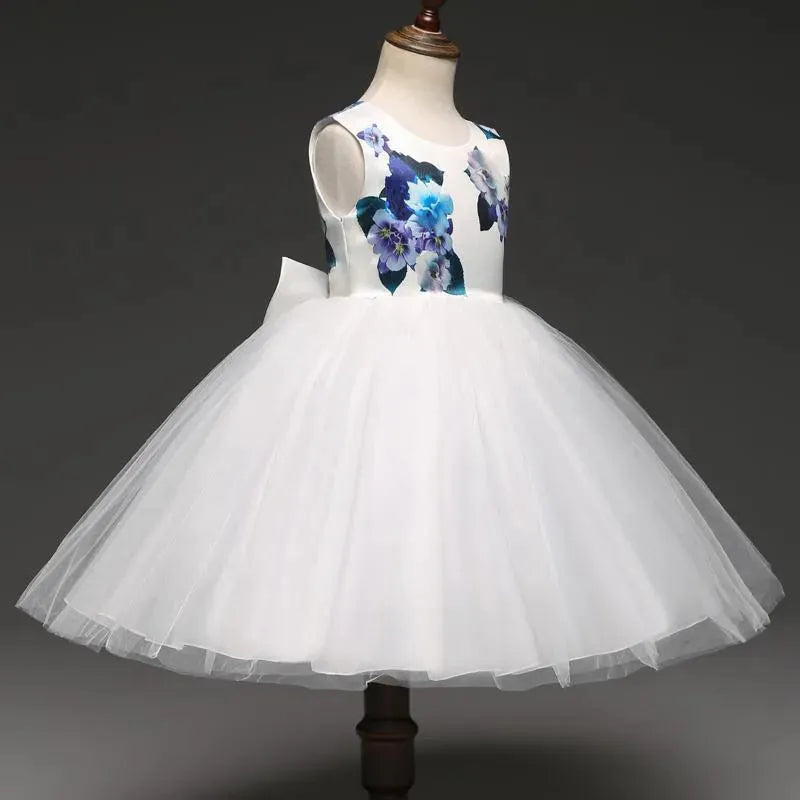 Floral Girls Lace Dress - Girls Dresses - LeStyleParfait