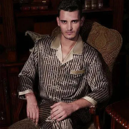 Forever Ready Striped Pajama Set - Pajama Pant Set - LeStyleParfait