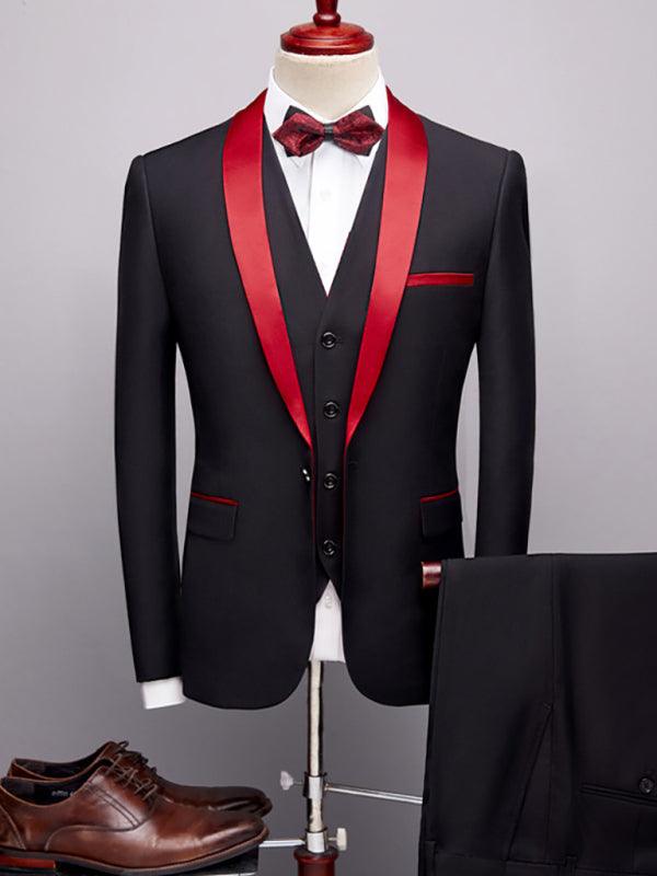 Formal Slim Fit Three Piece Men's Suit - Three Piece Suit - LeStyleParfait Kenya