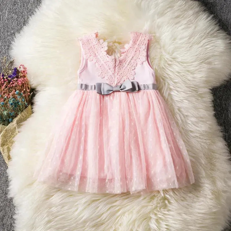 Girls Dress, Baby Princess Dress, Baptism Dress - Girls Dresses - LeStyleParfait