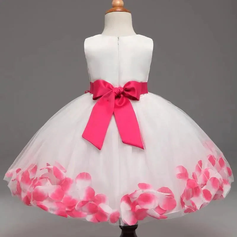 Girls Dress, Floral Baby Girl Baptism Dress - Girls Dresses - LeStyleParfait