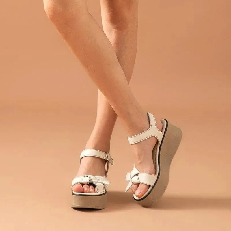 LeStyleParfait Shoes Women's Sandals Genuine Leather Sandals-Sandals