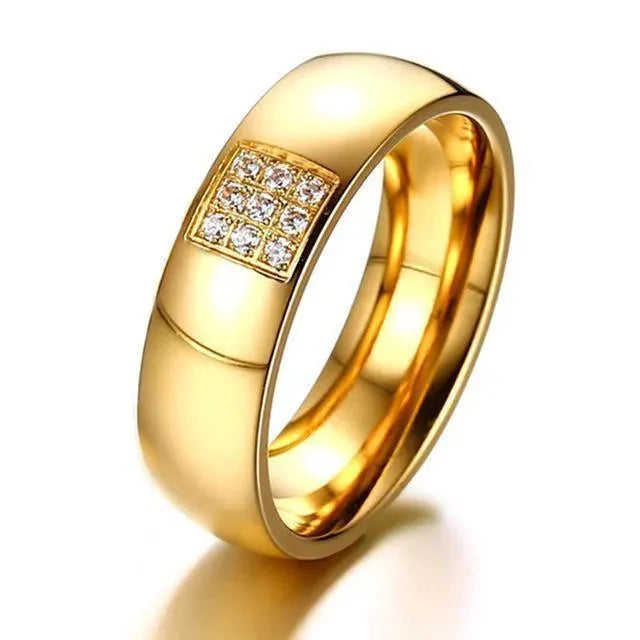 Gold Wedding/Engagement Rings - Rings - LeStyleParfait