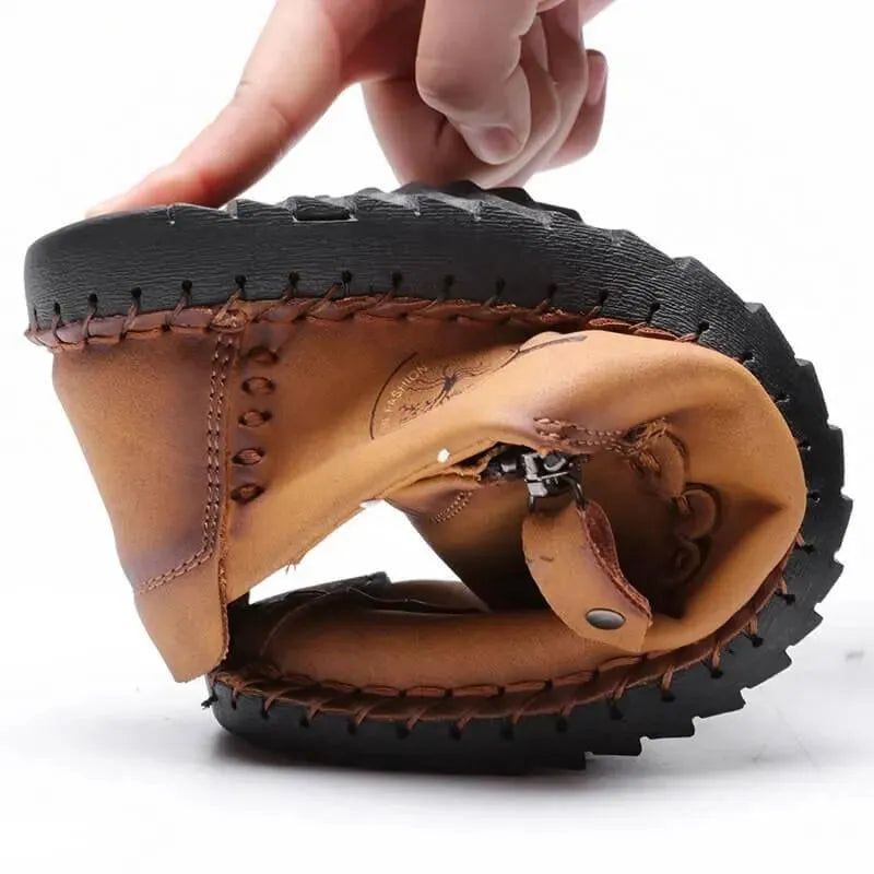 Harlow - Casual Leather Loafers - Loafer Shoes - LeStyleParfait