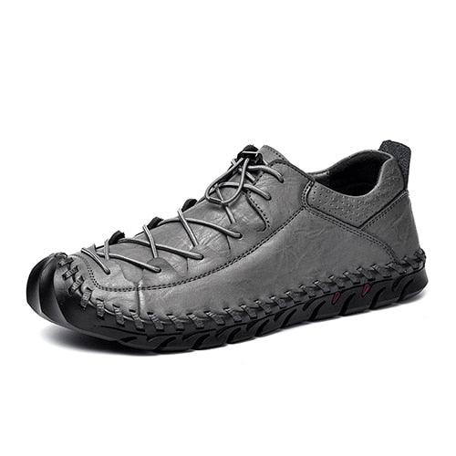 ''Harlow'' - Lace-Up Leather Shoes - Shoes - LeStyleParfait Kenya