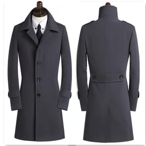 Harvey Wool Coat For Men - Coat - LeStyleParfait Kenya