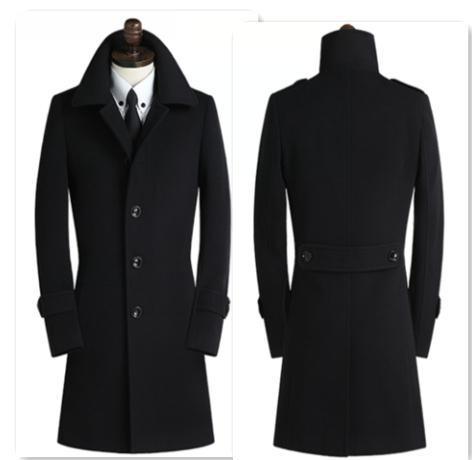 Harvey Wool Coat For Men - Coat - LeStyleParfait Kenya