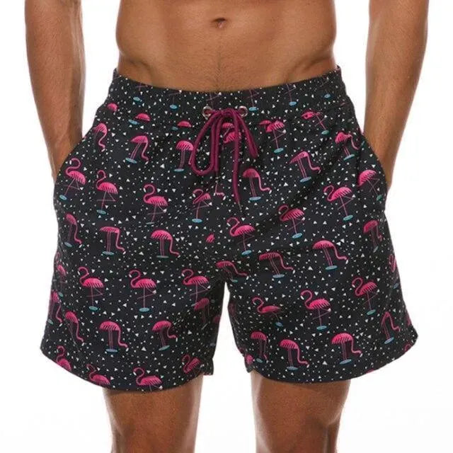 Hawaiian Beach Shorts For Men - - Beach Shorts - LeStyleParfait