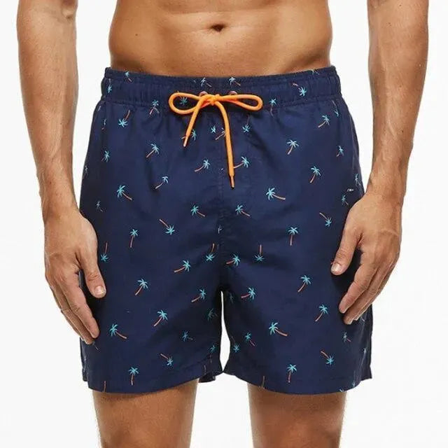 Hawaiian Beach Shorts For Men - - Beach Shorts - LeStyleParfait