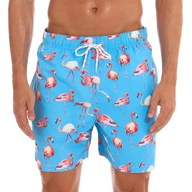 Hawaiian Beach Shorts For Men - - Beach Shorts - LeStyleParfait