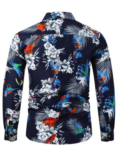 Hawaiian Long Sleeves Casual Shirt - Shirt - LeStyleParfait Kenya