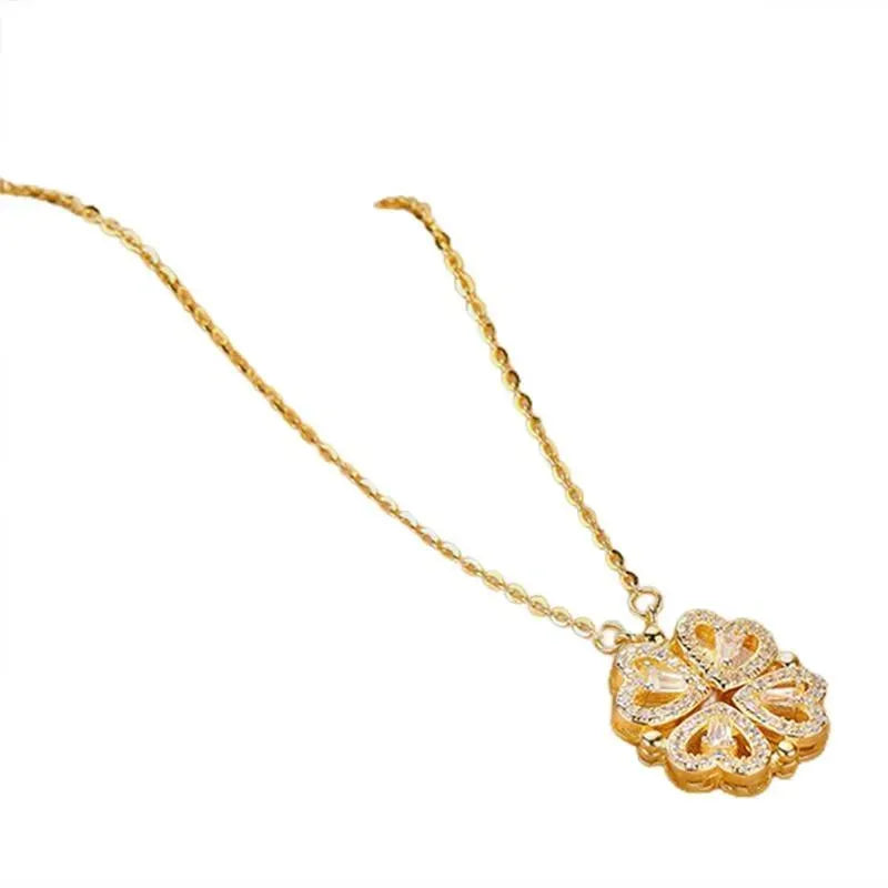 Heart-Shaped Pendant Necklace - Pendant Necklace - LeStyleParfait