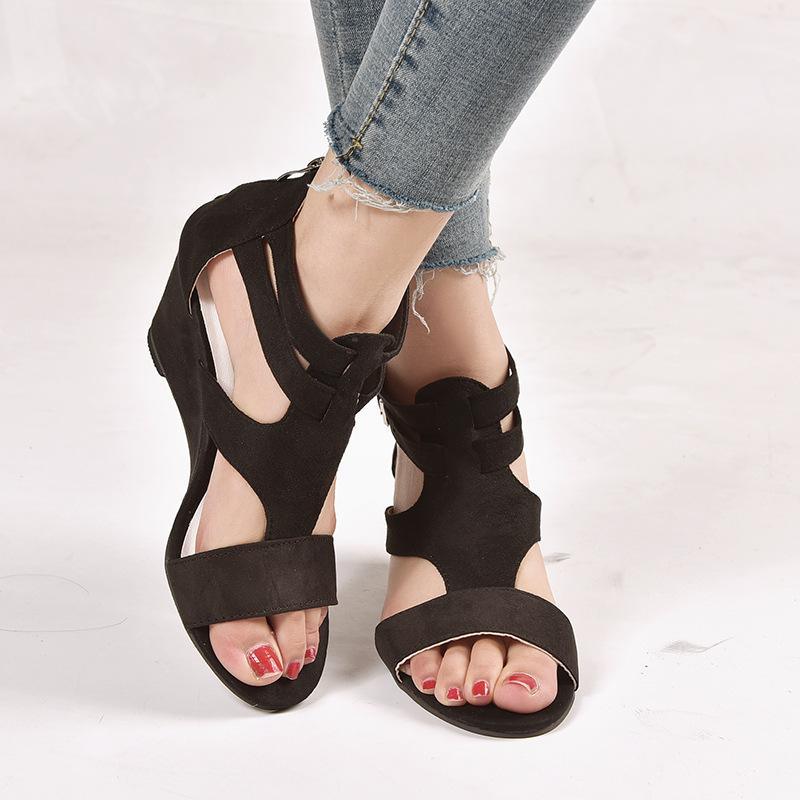 High Heel Wedge Sandals - Women Shoes - Wedge Shoes - LeStyleParfait Kenya