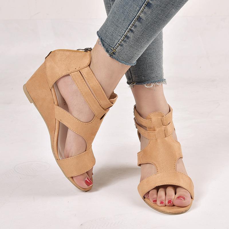 High Heel Wedge Sandals - Women Shoes - Wedge Shoes - LeStyleParfait Kenya