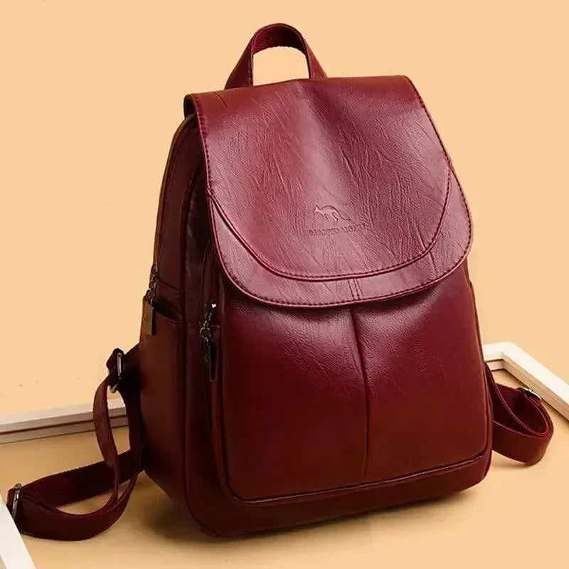 High Quality Soft Leather Women's Backpack - Backpack - LeStyleParfait