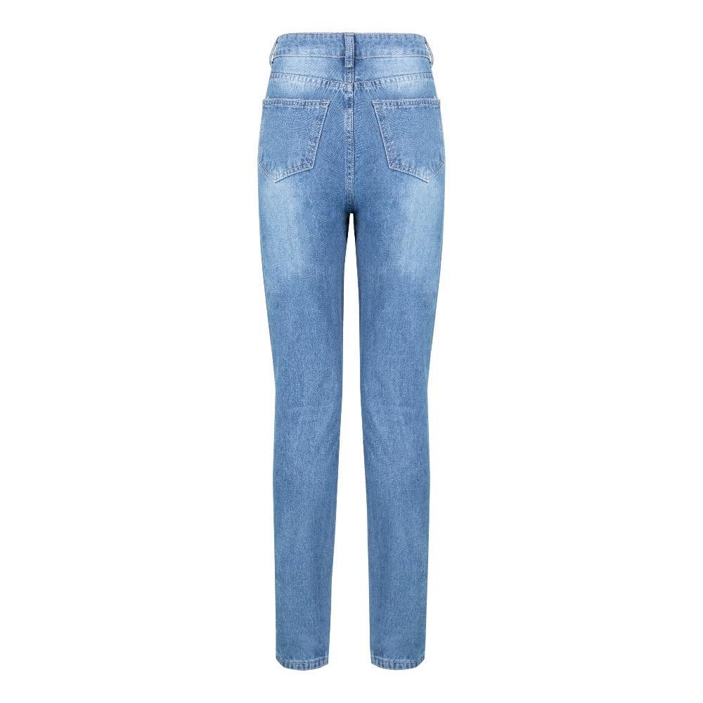 High Waist Jeans Pants For Women - Pants - LeStyleParfait Kenya
