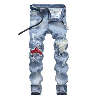 Hip Hop Distressed Jeans For Men - Pants - LeStyleParfait Kenya