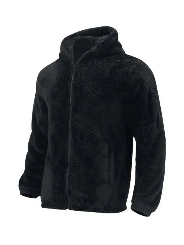 Hooded Fleece Men Winter Jacket - Winter Jacket - LeStyleParfait
