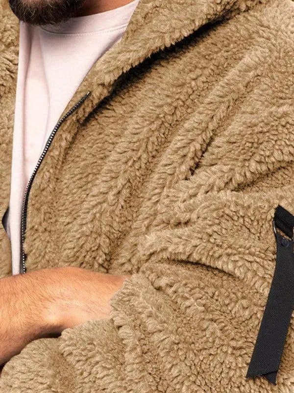 Hooded Fleece Men Winter Jacket - Winter Jacket - LeStyleParfait