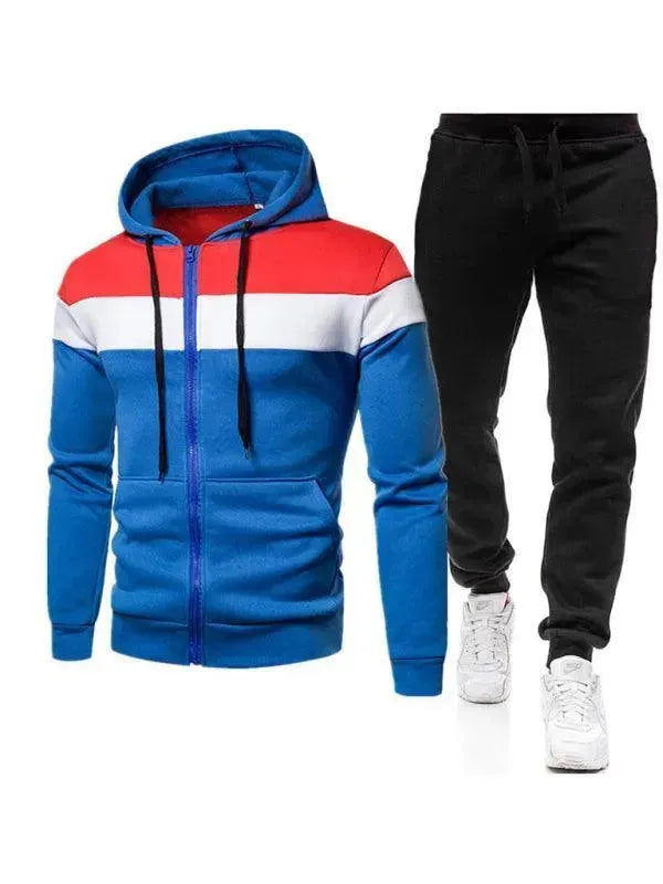 Hooded Sweatshirt Men Tracksuit - Tracksuit - LeStyleParfait