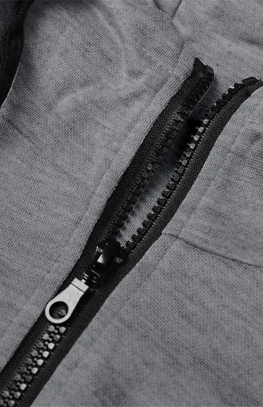 Gilet sans manches à capuche pour homme, couleur unie, coupe ajustée 