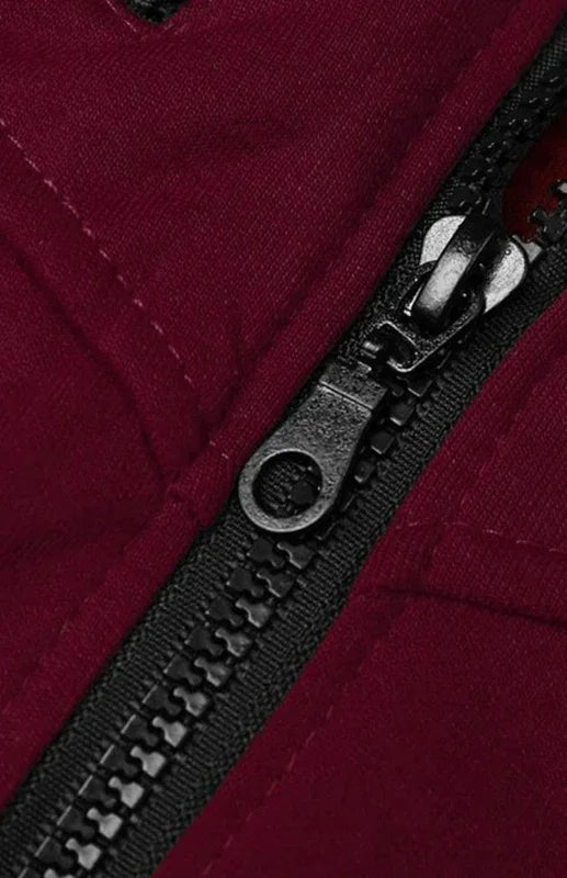 Gilet sans manches à capuche pour homme, couleur unie, coupe ajustée 