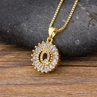 Initial Letter Pendant Necklace - Charm Jewelry - Necklace - LeStyleParfait Kenya