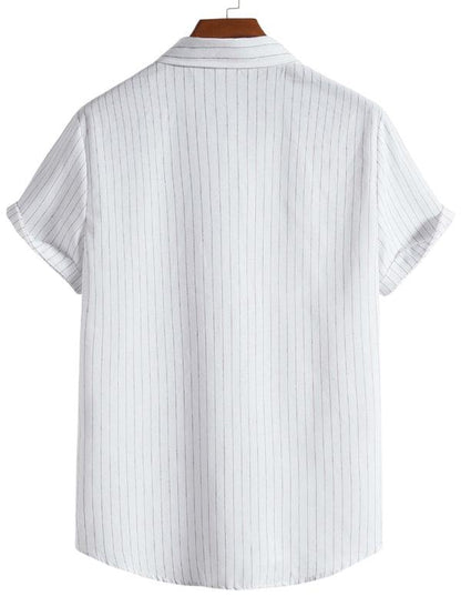 Jojo Striped Short Sleeve Shirt - Shirt - LeStyleParfait Kenya