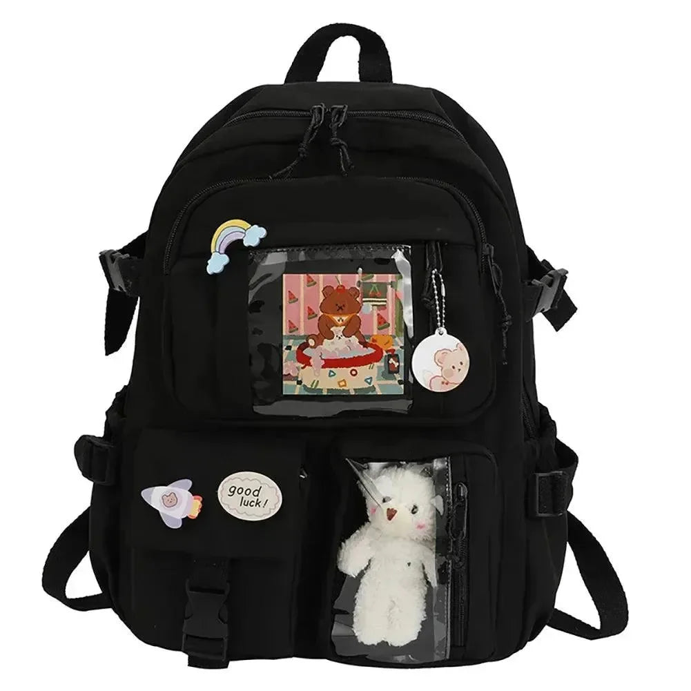 Kawaii Transparent Bear Backpack - Backpack - LeStyleParfait