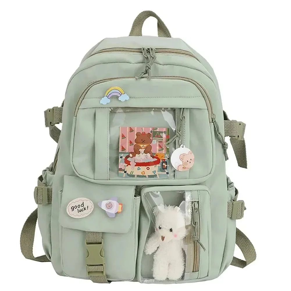 Kawaii Transparent Bear Backpack - Backpack - LeStyleParfait