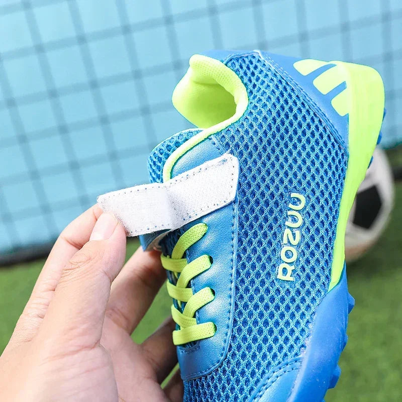 Kids' Sneakers - Athletic Sneakers - Lace-Up Velcro All-Season Shoes