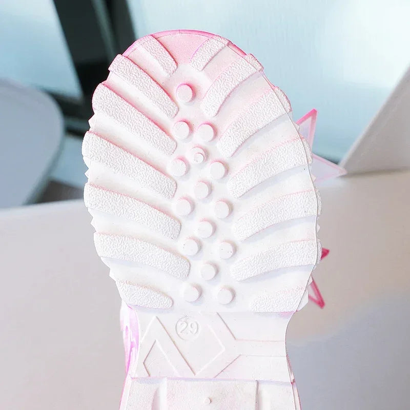Kids' Sneakers - Chunky Sneakers - Lace-Up Spring-Autumn Shoes