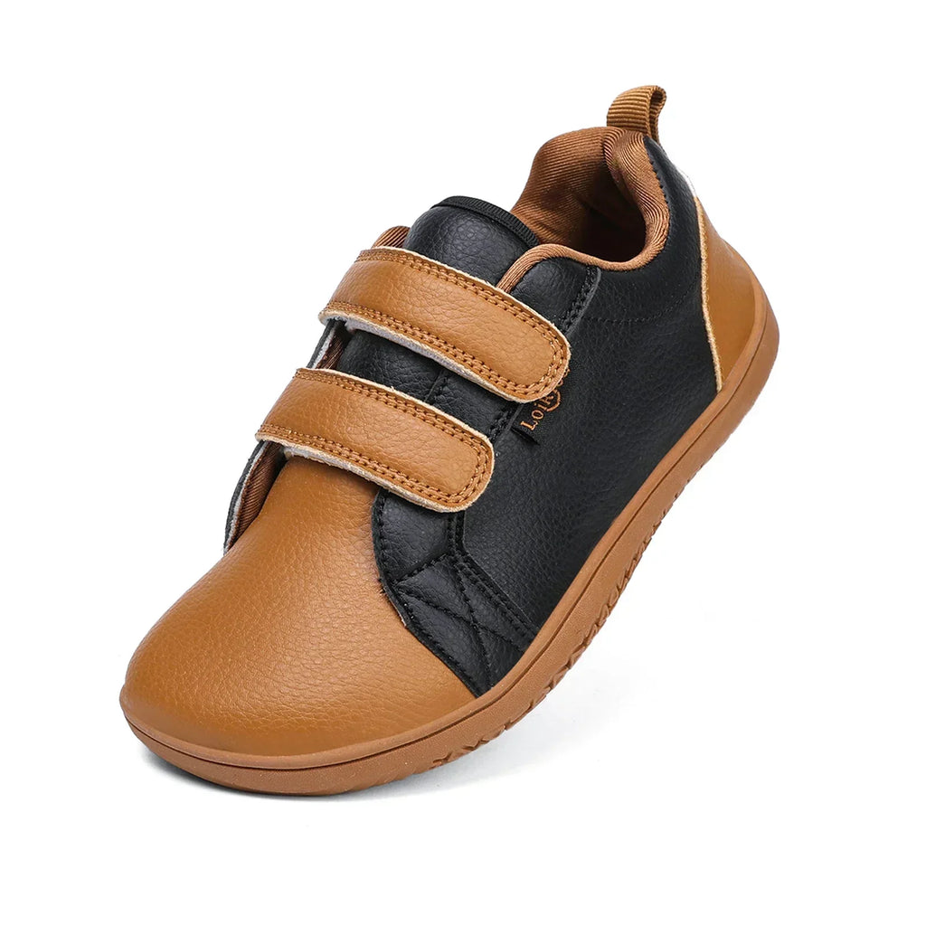 Kids' Sneakers - Low-Top Flat Sneakers Shoes - Hook-Loop Velcro All-Season Shoes