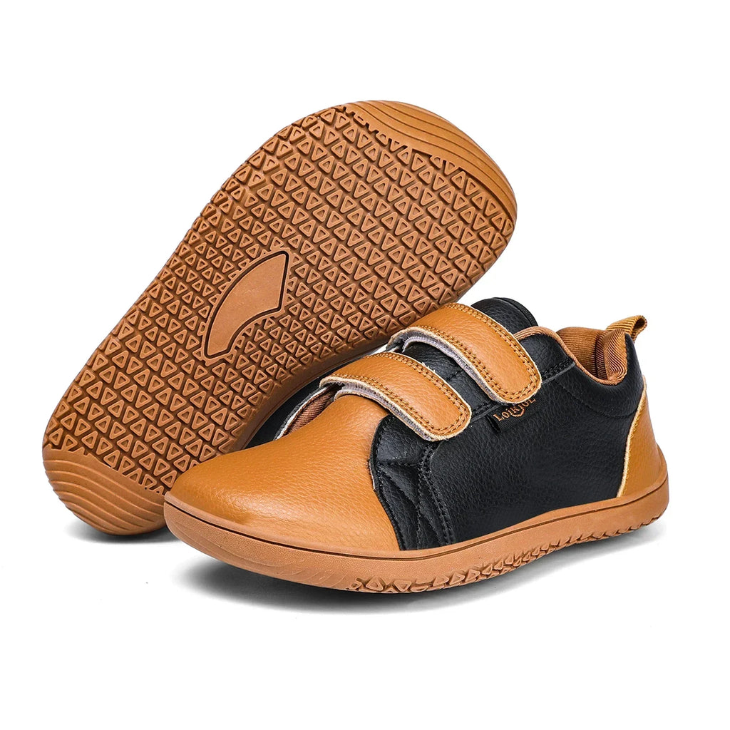 Kids' Sneakers - Low-Top Flat Sneakers Shoes - Hook-Loop Velcro All-Season Shoes