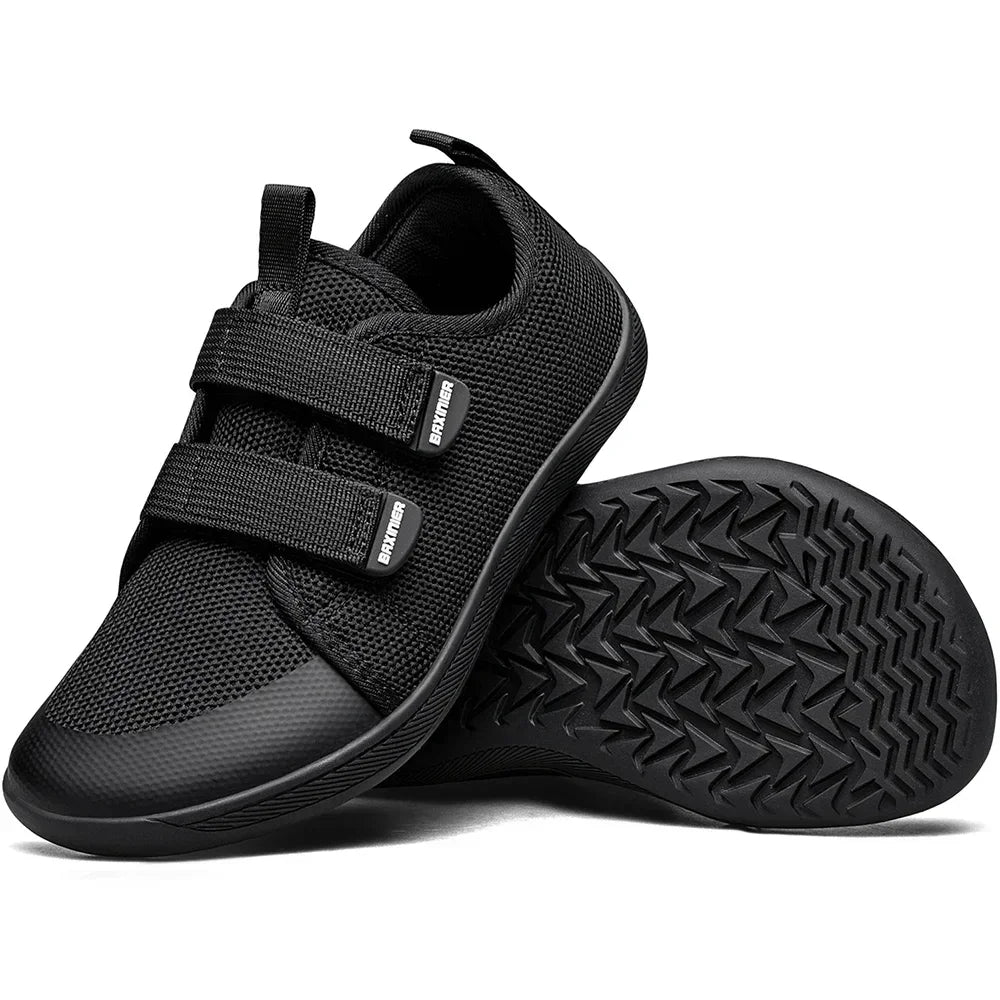 Kids' Sneakers - Low-Top Slip-On Sneakers Shoes - Hook-Loop Velcro All-Season Shoes