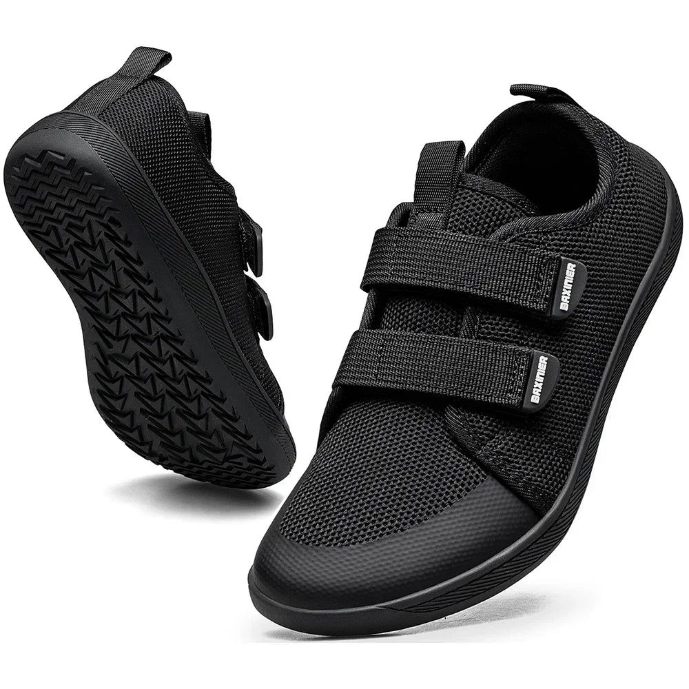 Kids' Sneakers - Low-Top Slip-On Sneakers Shoes - Hook-Loop Velcro All-Season Shoes