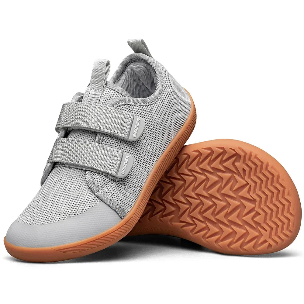 Kids' Sneakers - Low-Top Slip-On Sneakers Shoes - Hook-Loop Velcro All-Season Shoes