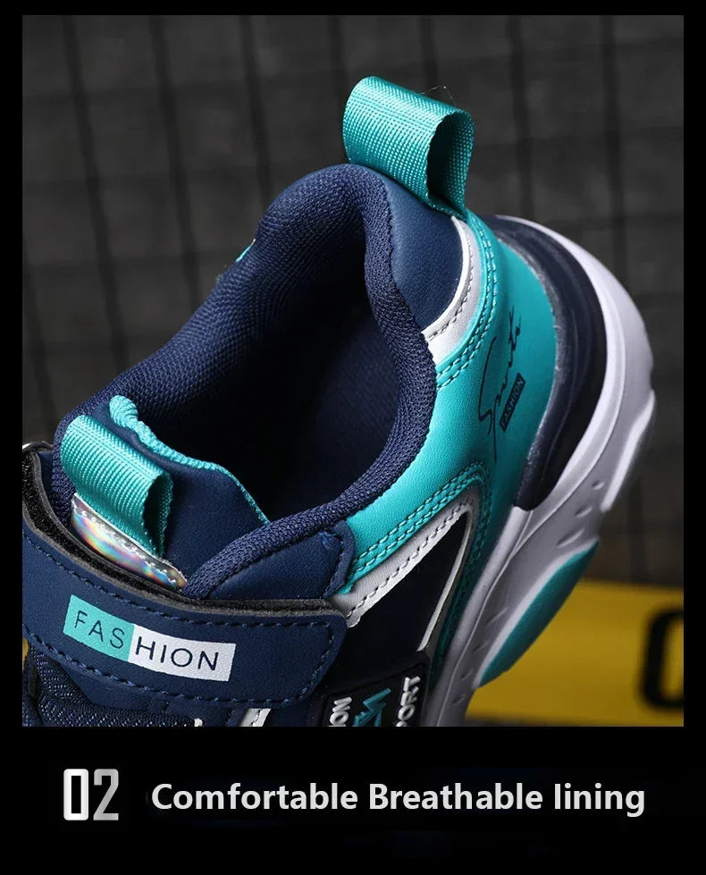 Kids' Sneakers - Low-Top Sneakers - Hook-Loop Velcro All-Season Shoes